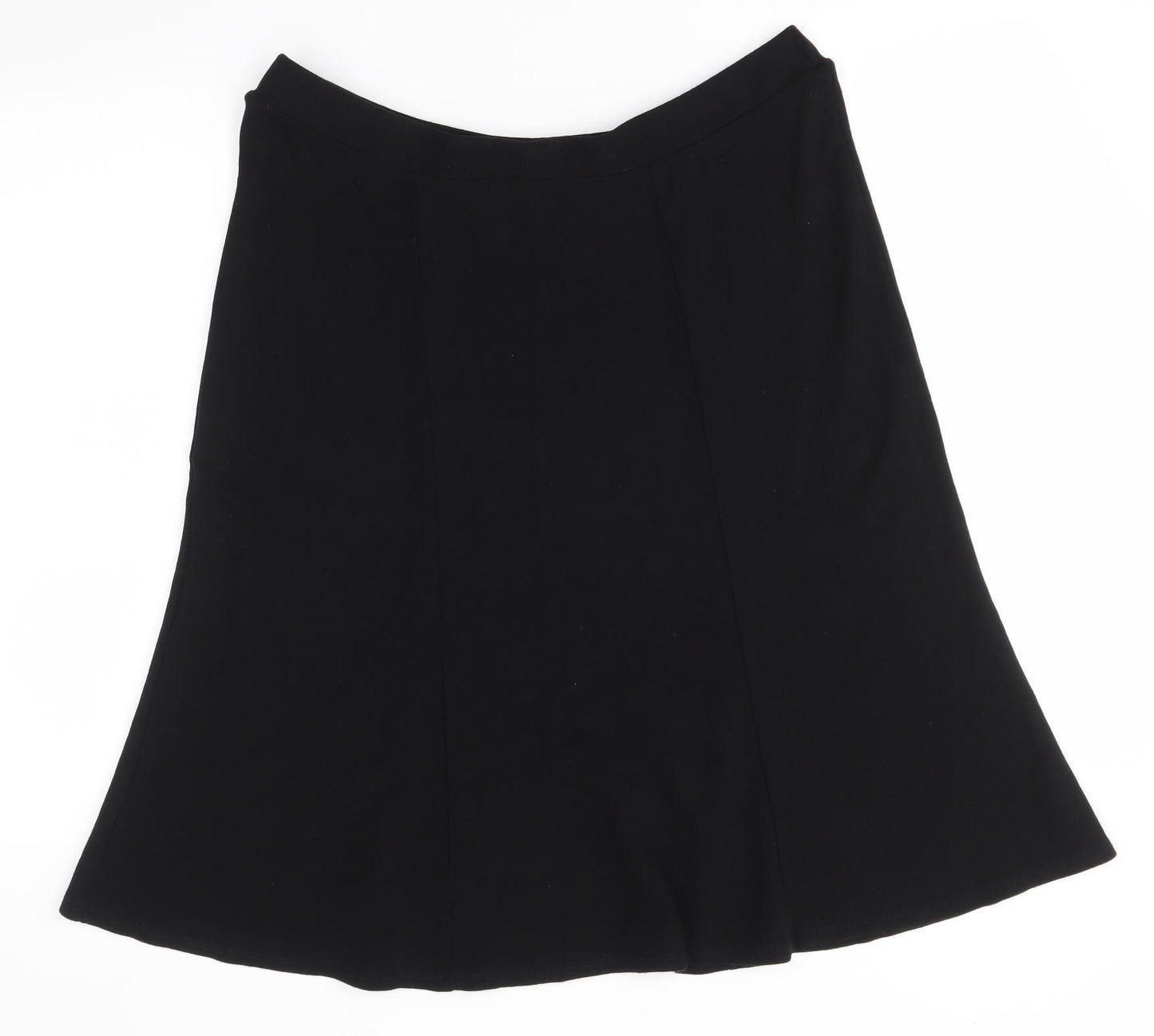 Bonmarché Womens Black   A-Line Skirt Size 18