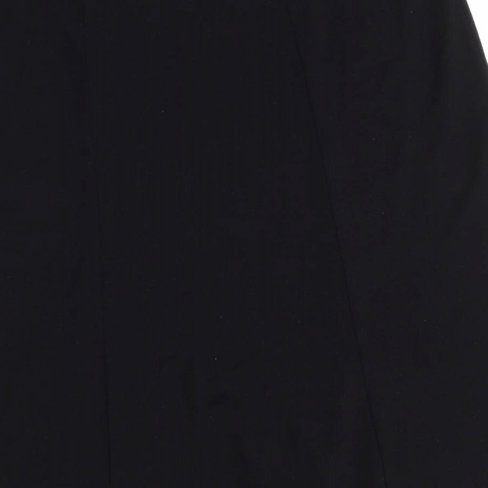 Bonmarché Womens Black   A-Line Skirt Size 18