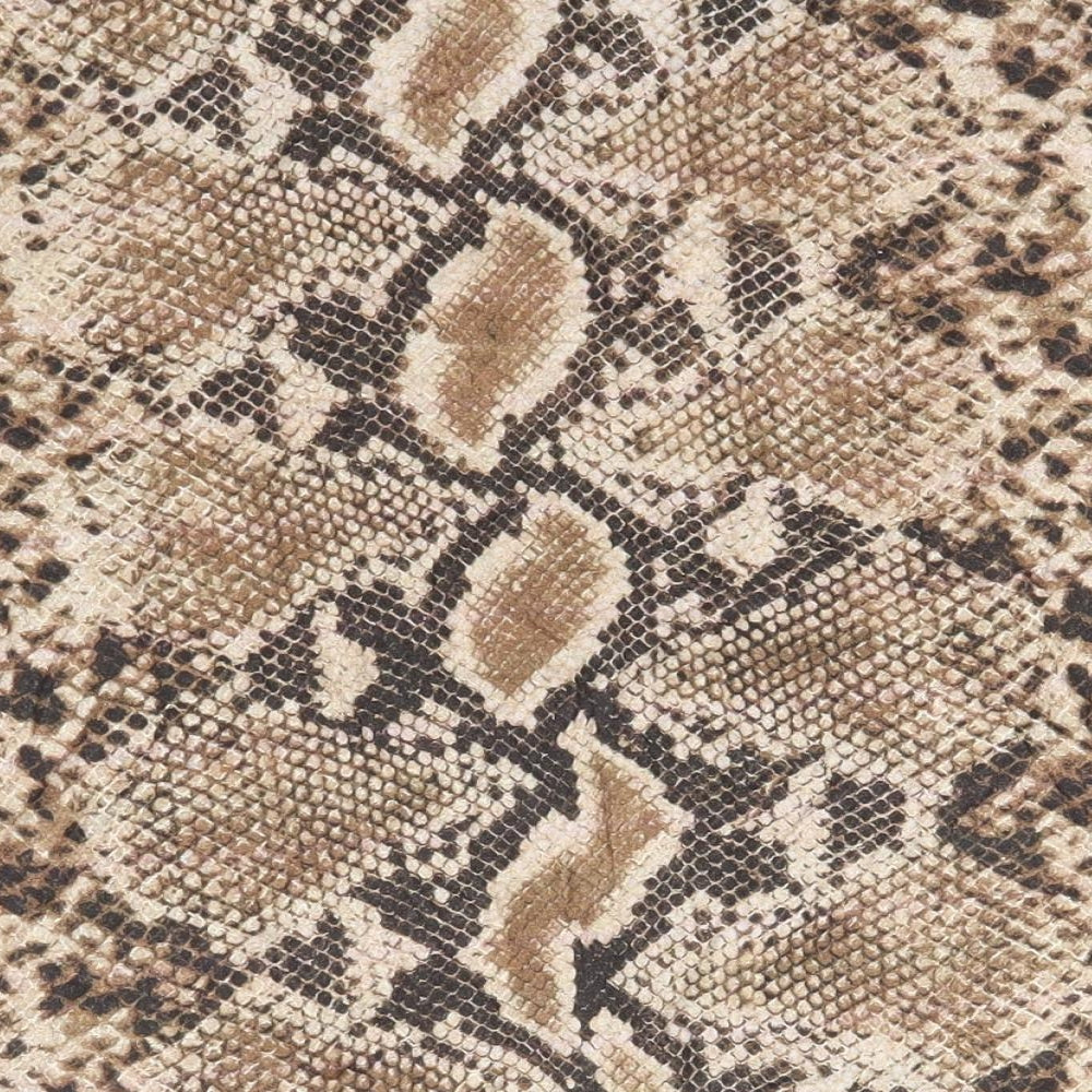 Zara Womens Brown Animal Print  Basic T-Shirt Size L
