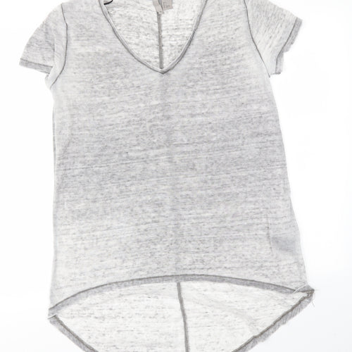 H&M Womens Grey   Basic T-Shirt Size S