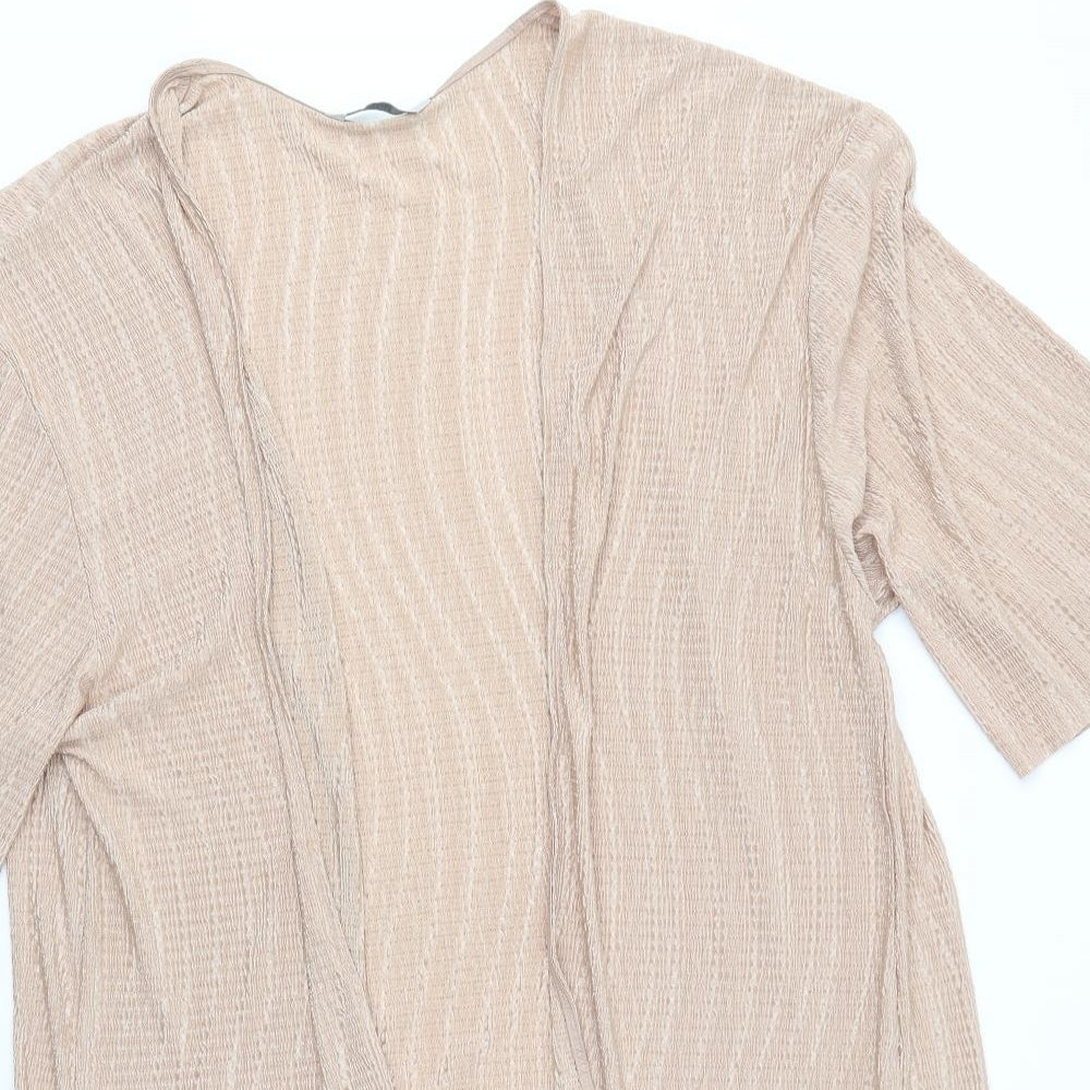 George Womens Gold   Cardigan Jumper Size 12