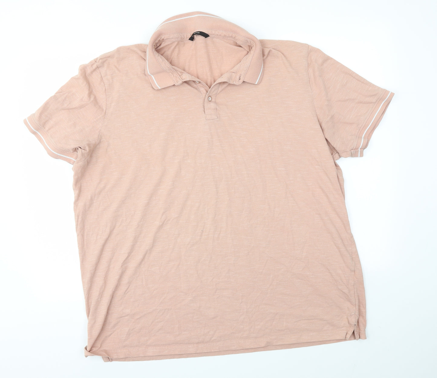 George Mens Pink    Polo Size 3XL