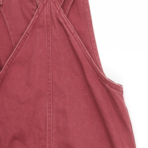 FOREVER 21 Womens Pink   Pinafore/Dungaree Dress  Size M