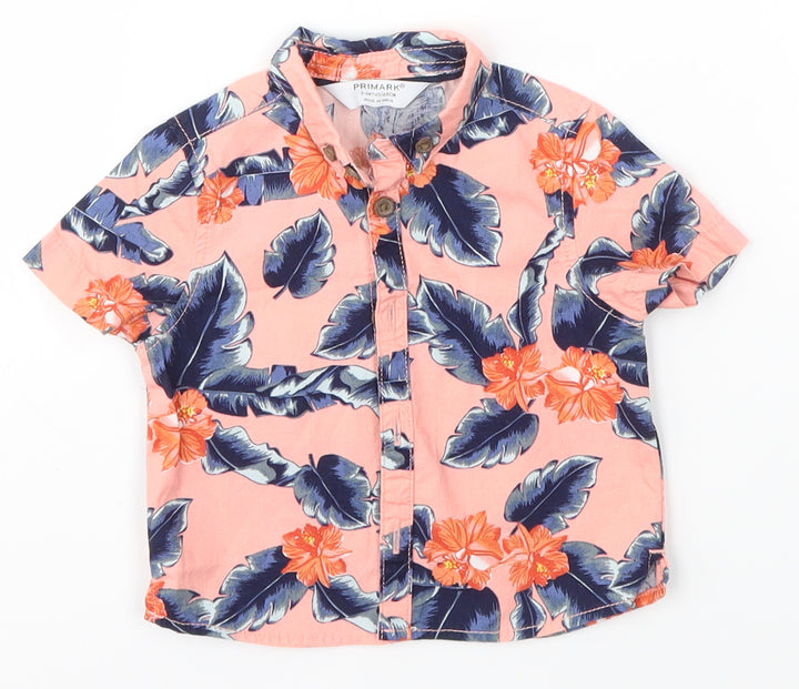 Primark Baby Multicoloured   Basic Button-Up Size 3-6 Months