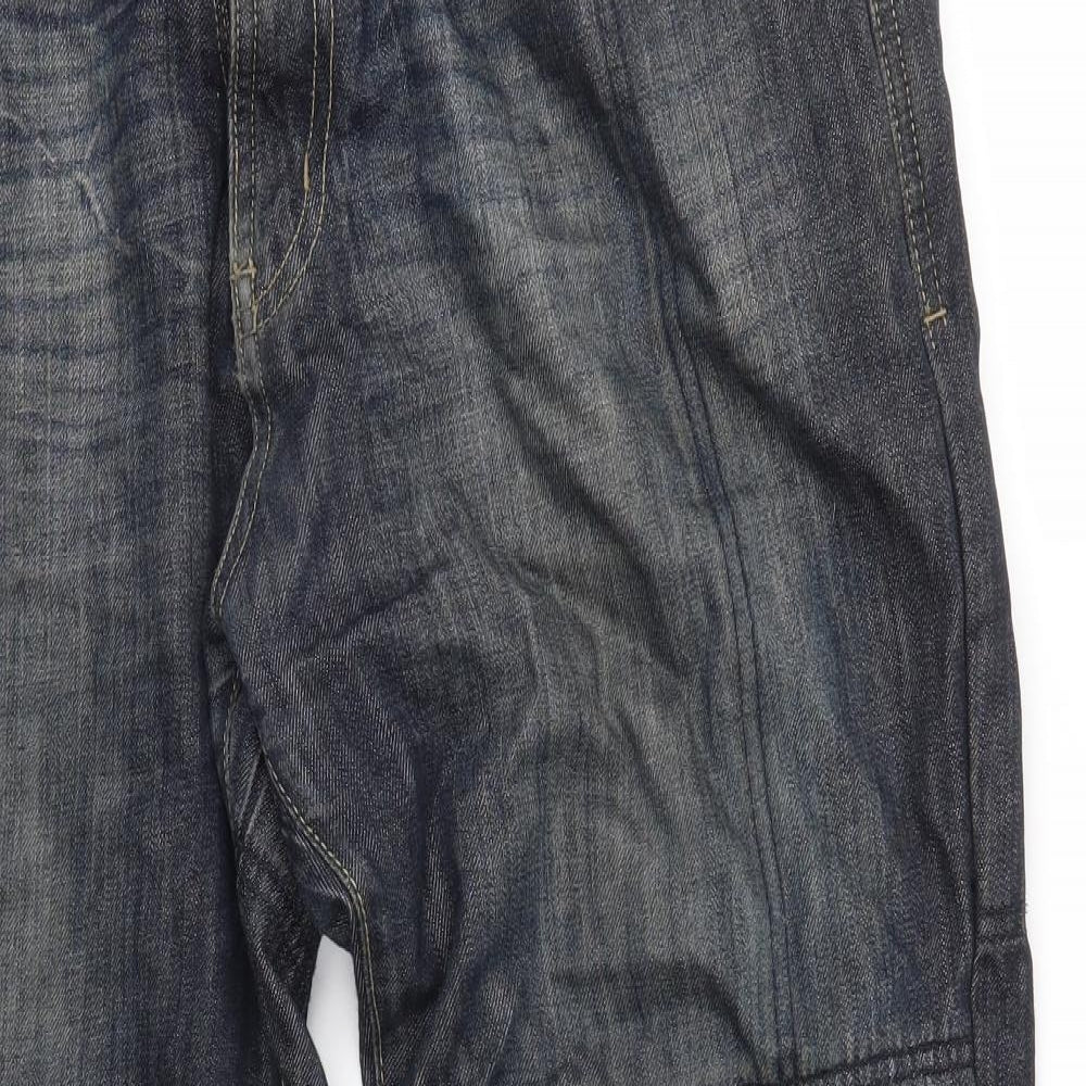 Oxford Mens Blue   Straight Jeans Size 38 in L29 in - Knee Pads MOTORBIKE
