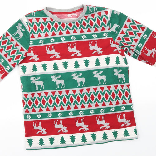 F&F Boys Multicoloured   Pullover Jumper Size 10-11 Years  - festive christmas