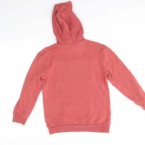 M&S Girls Pink   Pullover Hoodie Size 9-10 Years