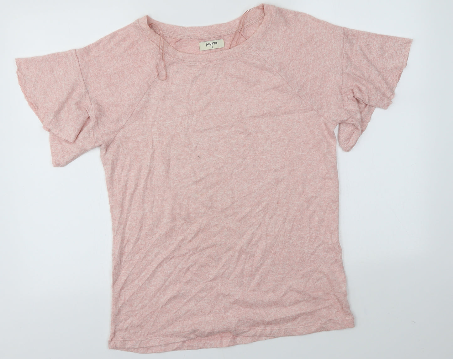 Matalan Womens Pink   Basic T-Shirt Size 12