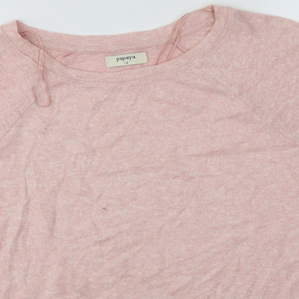 Matalan Womens Pink   Basic T-Shirt Size 12