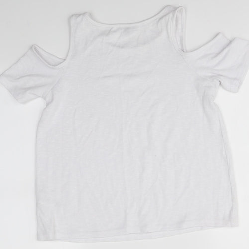 New Look Womens White   Basic Blouse Size 12
