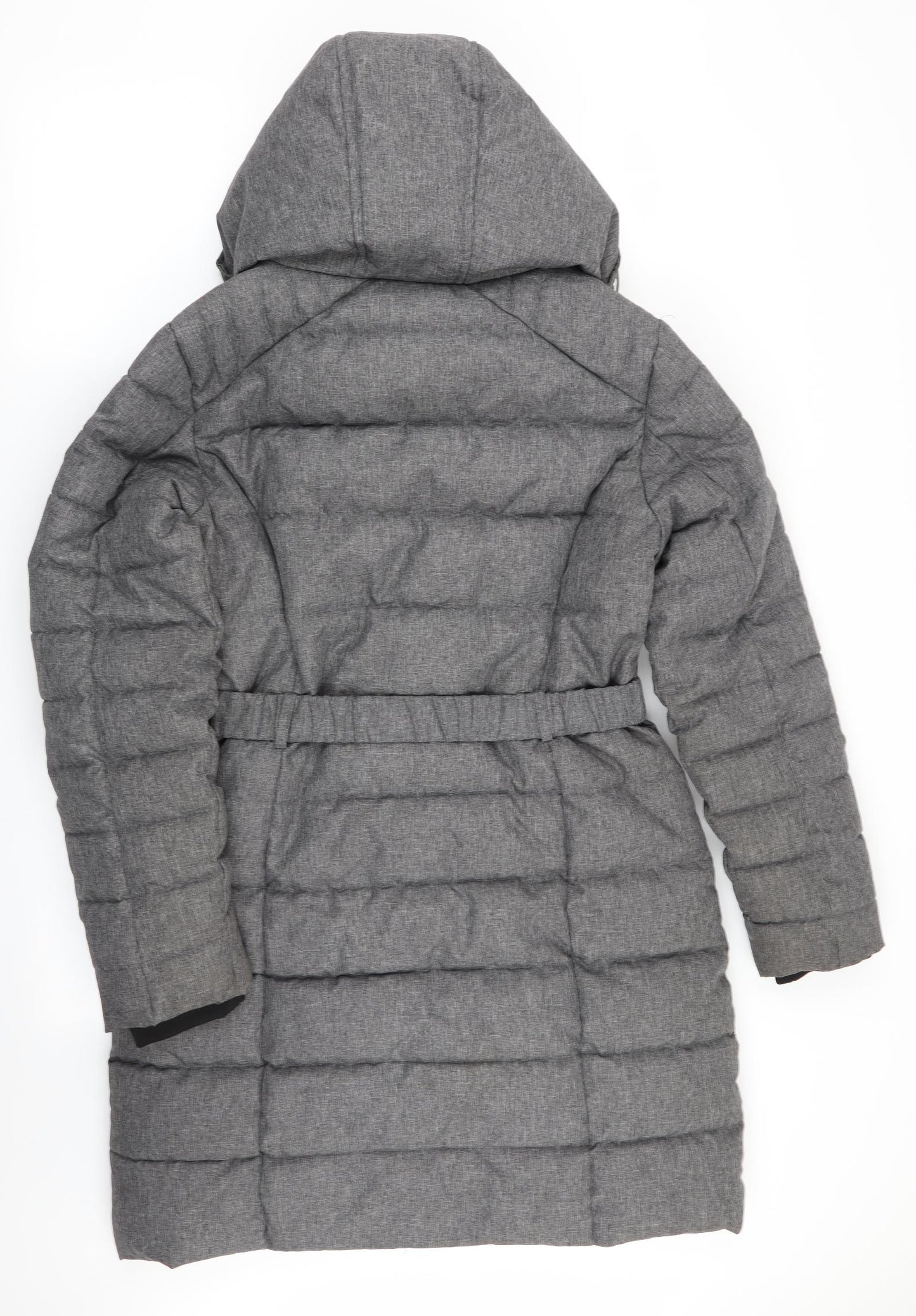 Florence and Fred Womens Grey   Anorak Coat Size 12  - Removeable faux fur trim