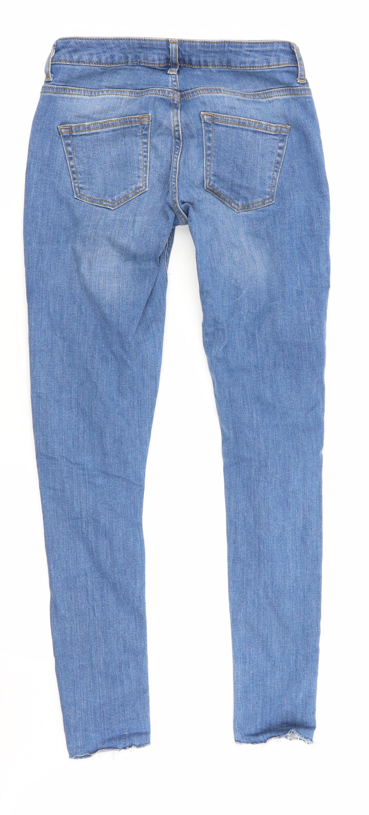 Denim Co Womens Blue   Skinny Jeans Size 4 L28 in