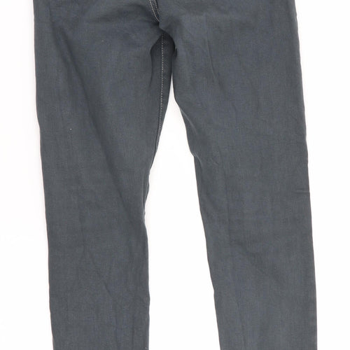 Denim Co Womens Grey   Skinny Jeans Size 6 L28 in