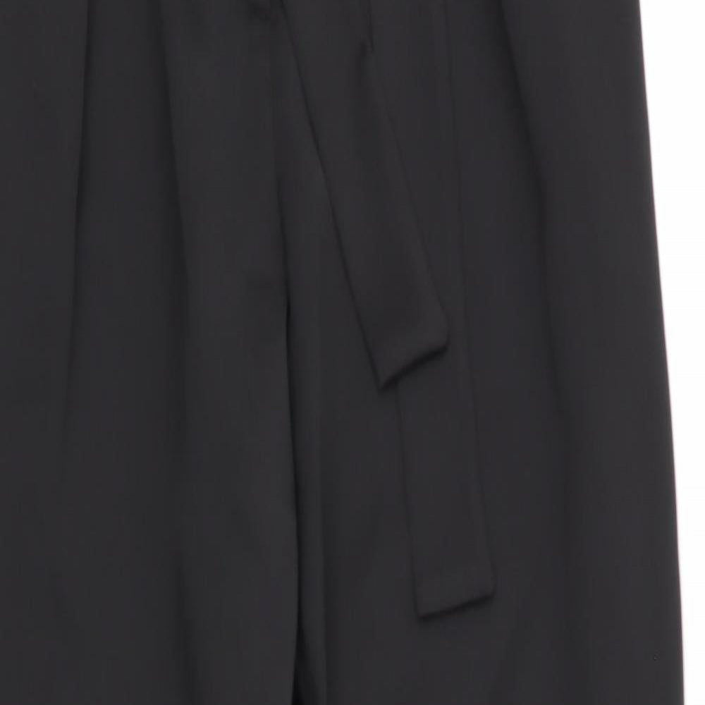 River Island Womens Black   Dress Pants Trousers Size 6 L26.5 in - Back Elastication