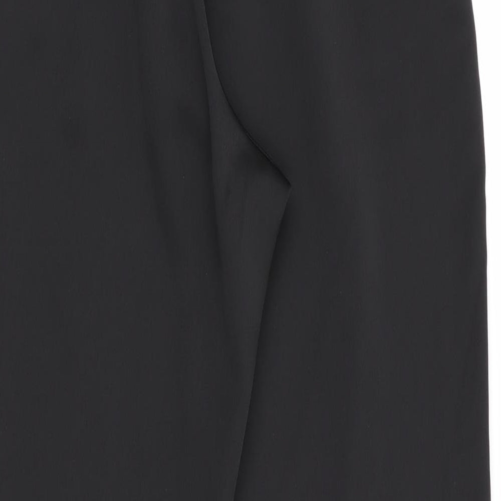 River Island Womens Black   Dress Pants Trousers Size 6 L26.5 in - Back Elastication
