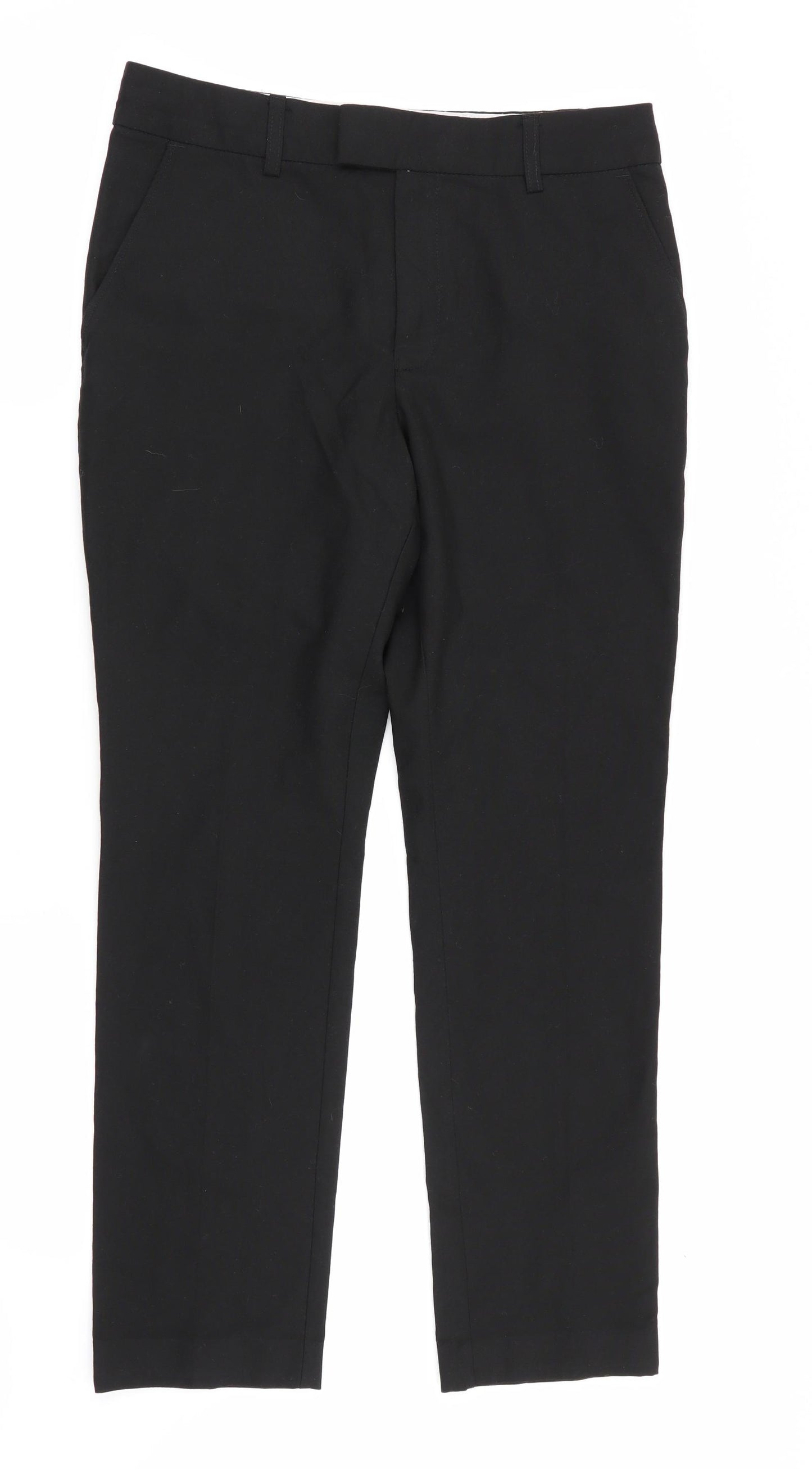 Marks and Spencer Girls Black   Dress Pants Trousers Size 12-13 Years - School Trousers