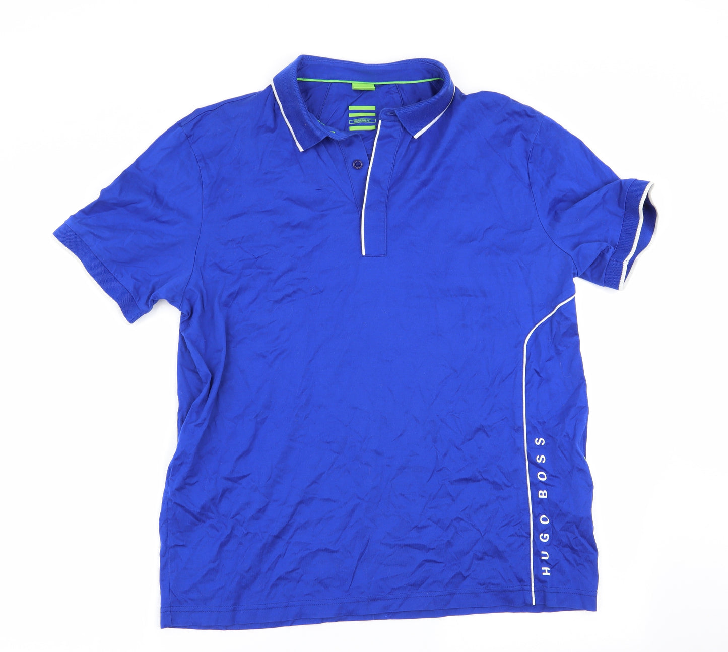 HUGO BOSS Mens Blue    Polo Size L