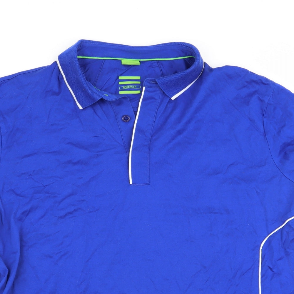 HUGO BOSS Mens Blue    Polo Size L