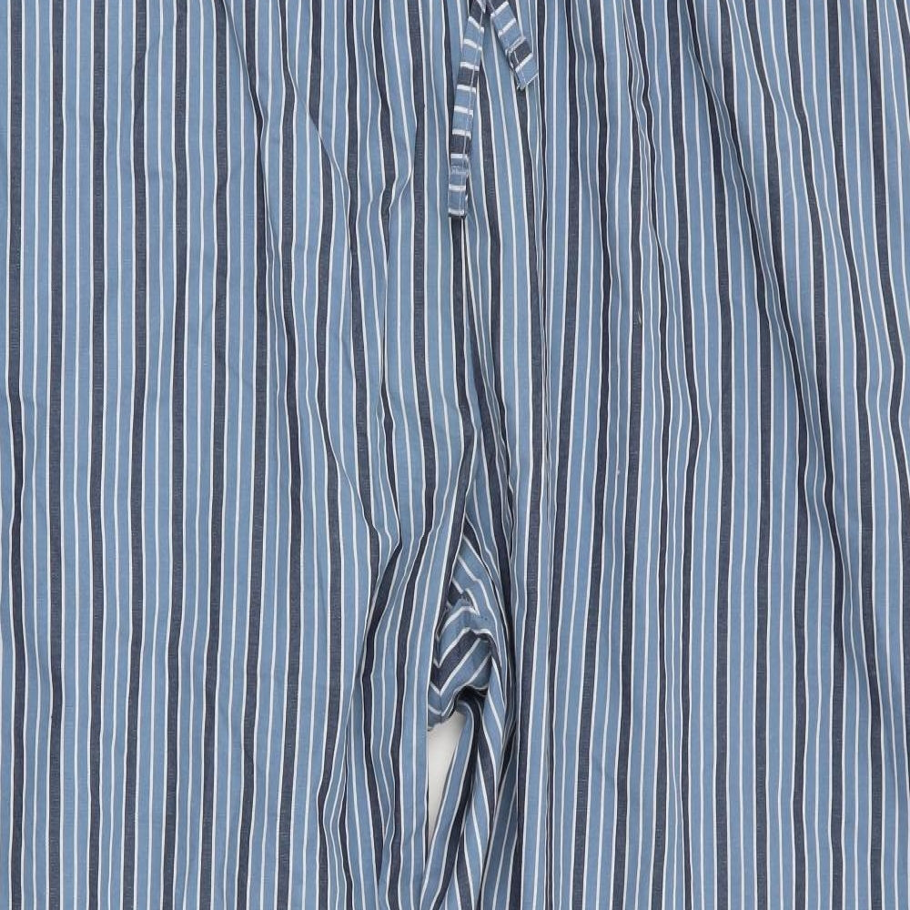 TU Mens Blue Striped   Pyjama Pants Size XL