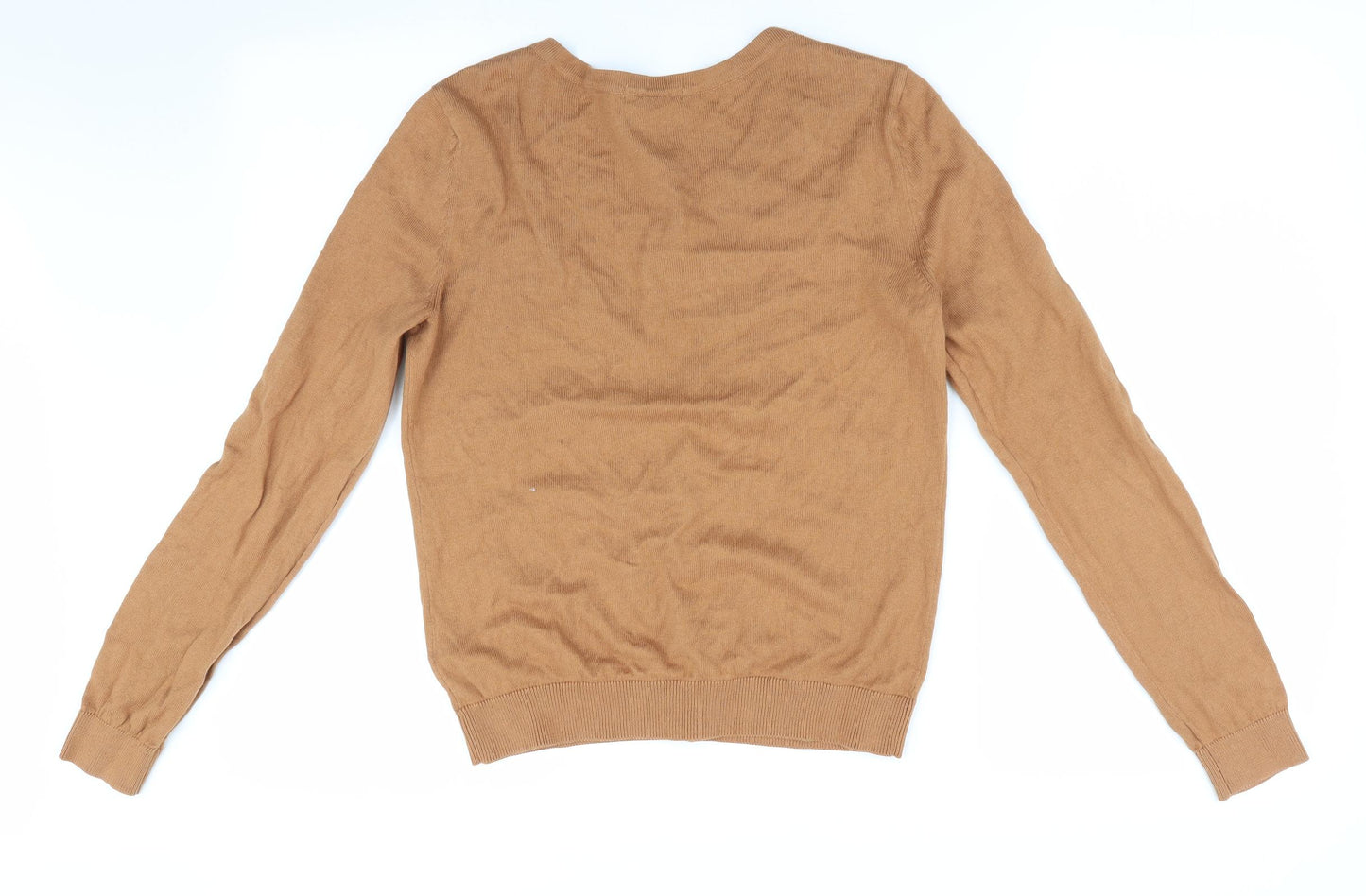 H&M Womens Brown   Cardigan Jumper Size 6