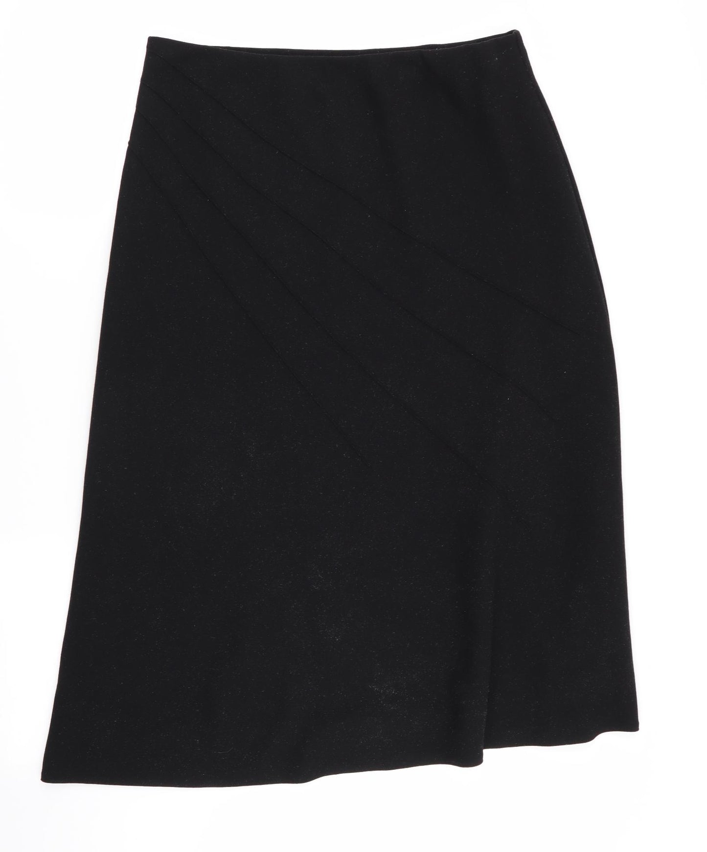 Marks and Spencer Womens Black   A-Line Skirt Size 16