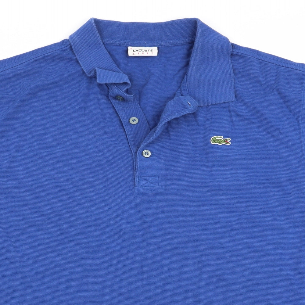 Lacoste Mens Blue    Polo