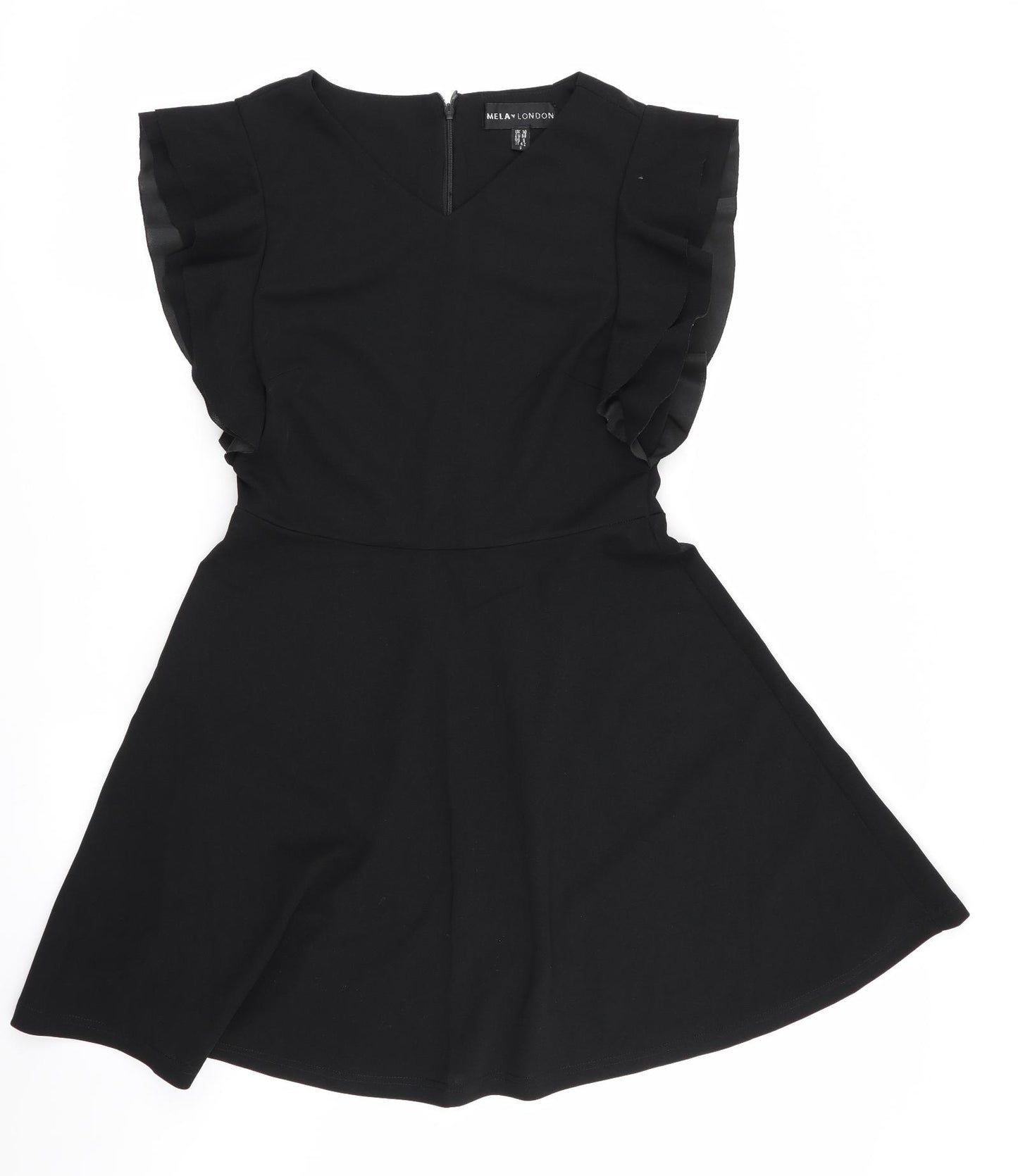 Mela London Womens Black   Fit & Flare  Size 10