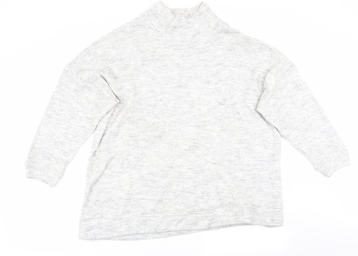 New Look Womens Grey   Pullover Jumper Size M