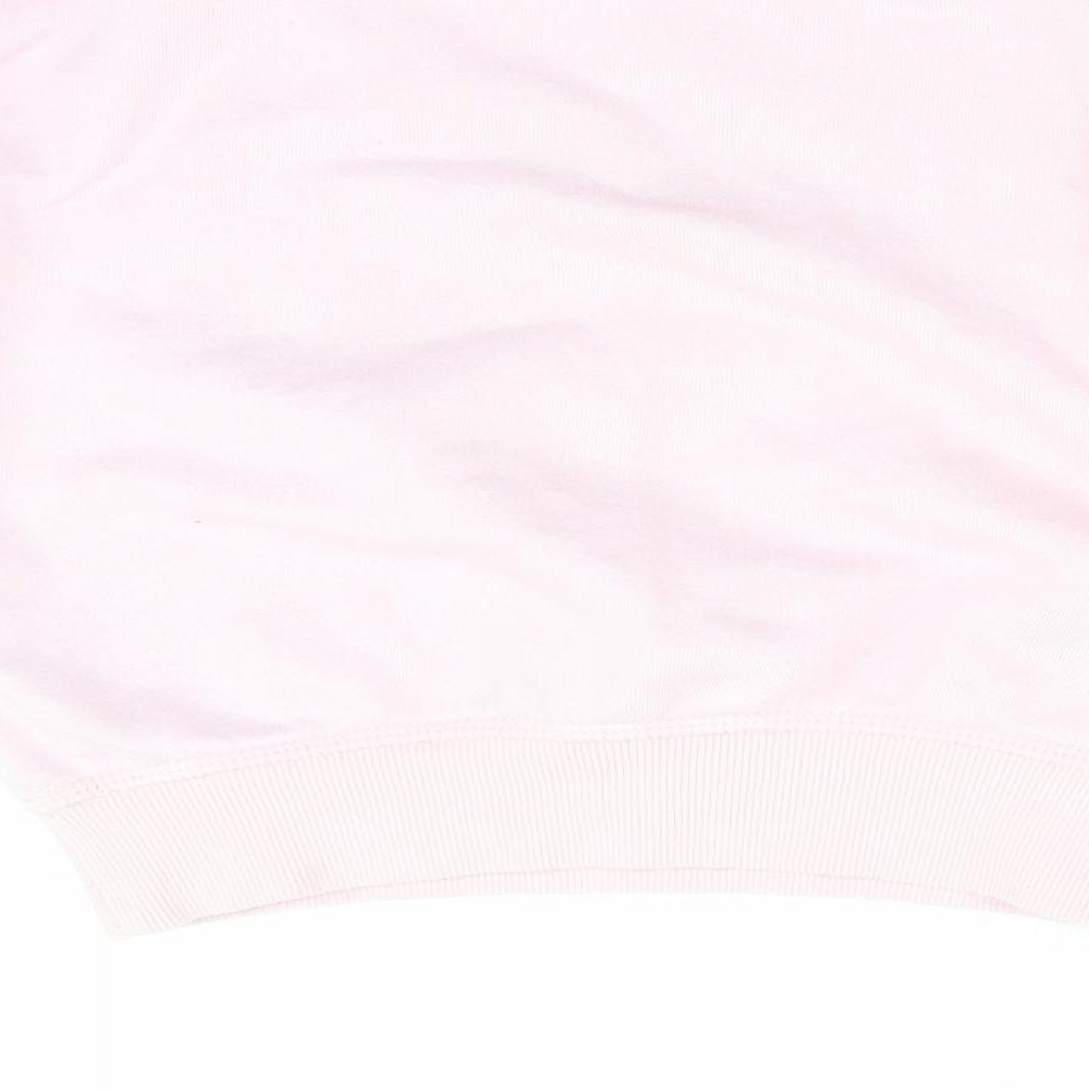 Primark Girls Pink Animal Print  Pullover Sweatshirt Size 4-5 Years  - Swan Princess