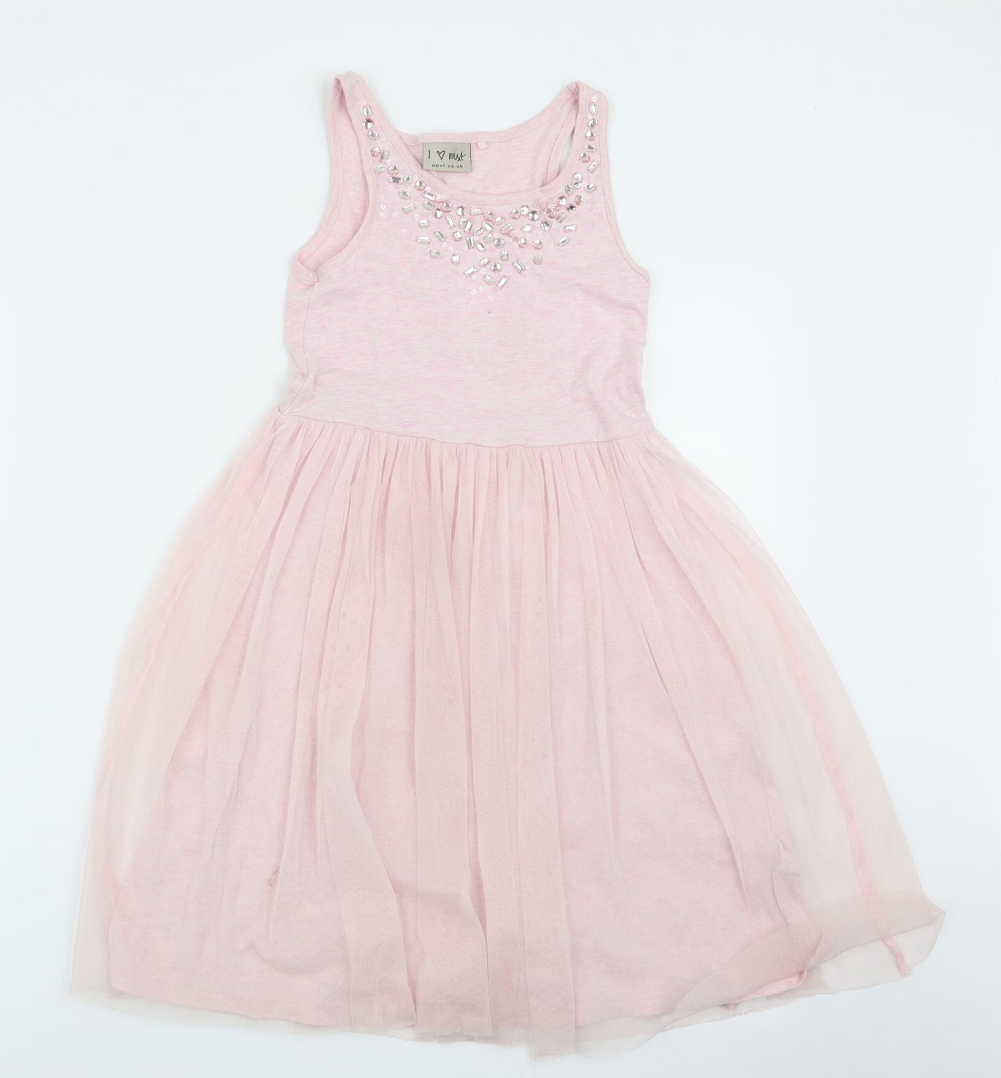 NEXT Girls Pink   Fit & Flare  Size 6 Years