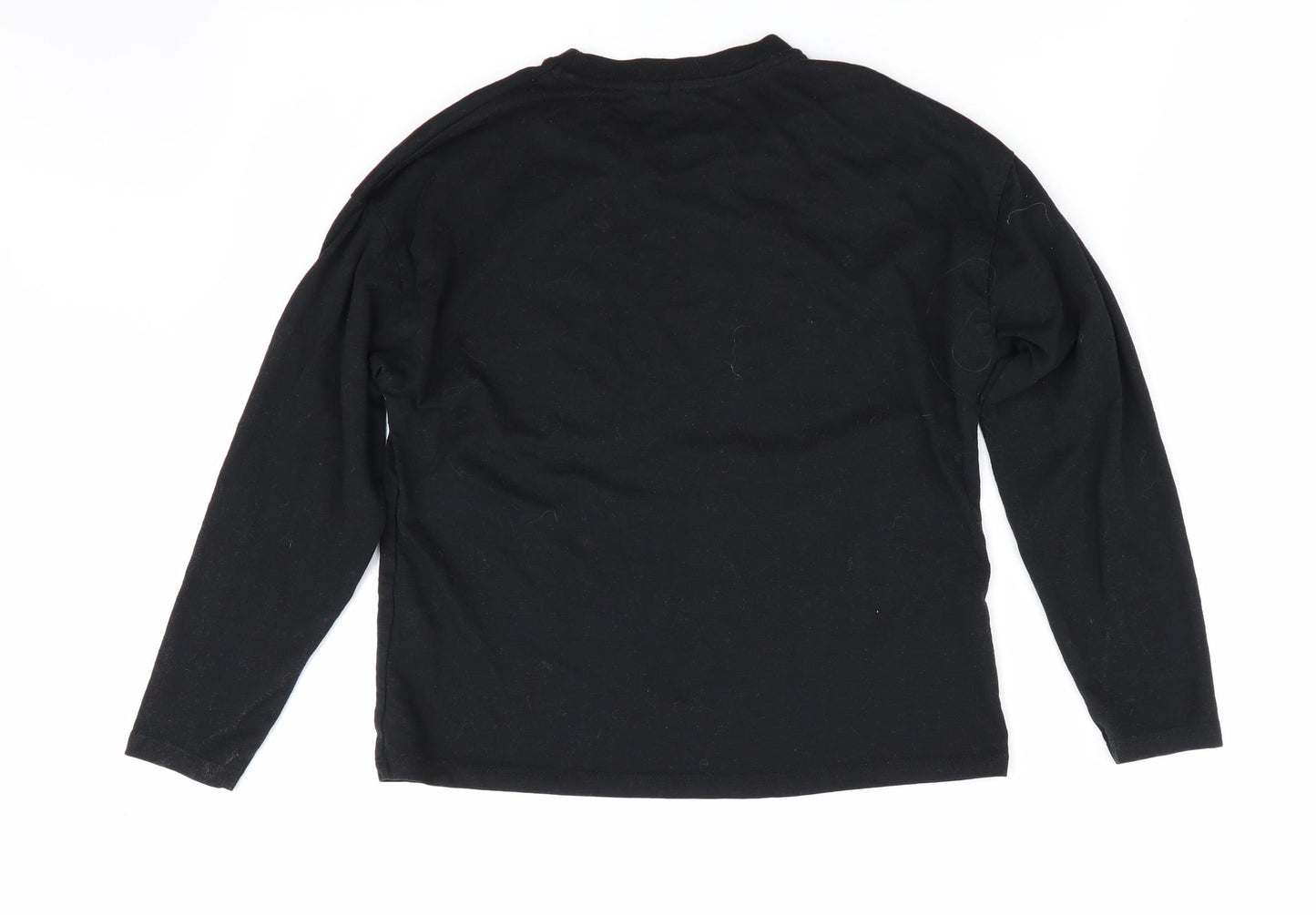 George Boys Black   Basic Casual Size 9-10 Years  - East Coast