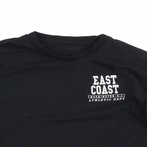George Boys Black   Basic Casual Size 9-10 Years  - East Coast