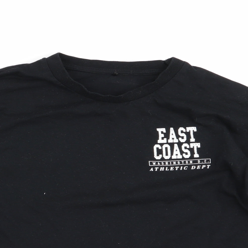 George Boys Black   Basic Casual Size 9-10 Years  - East Coast