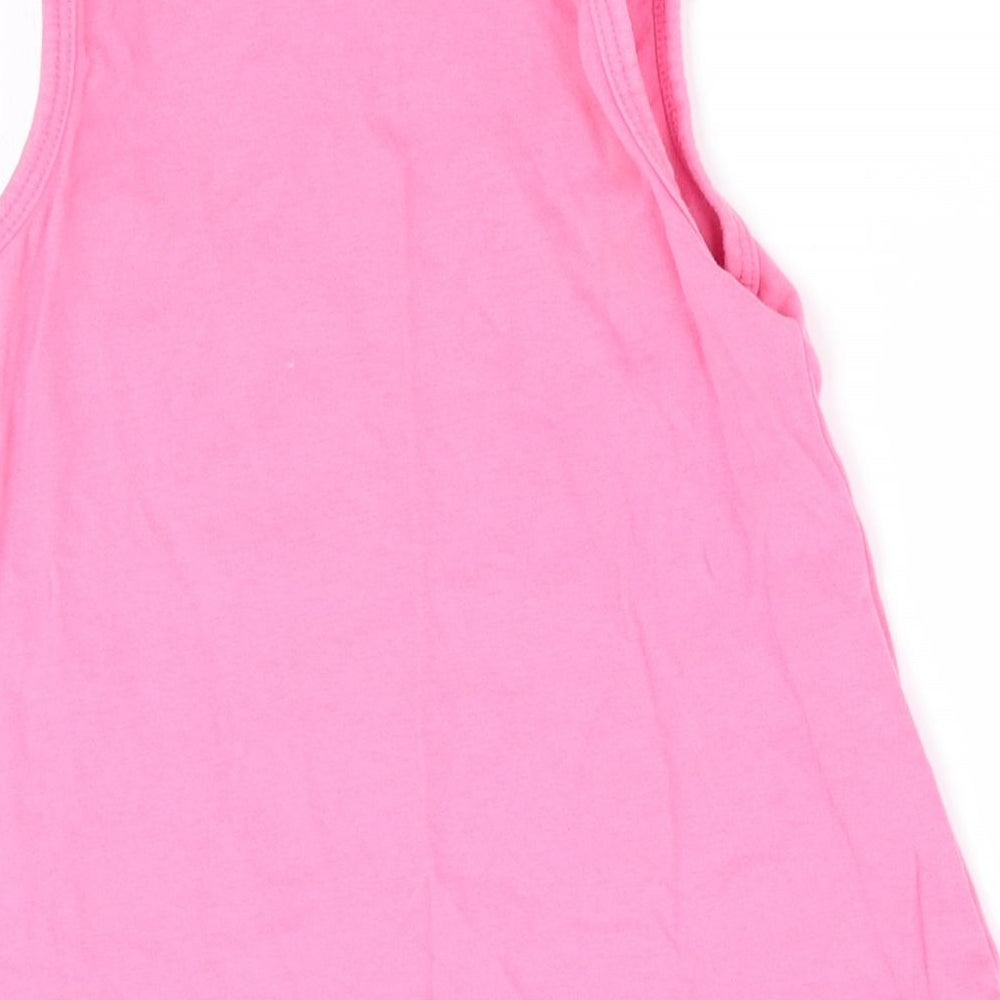 Nutmeg Girls Pink   Basic T-Shirt Size 4-5 Years
