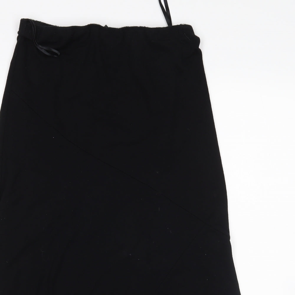Bonmarché Womens Black   A-Line Skirt Size 14