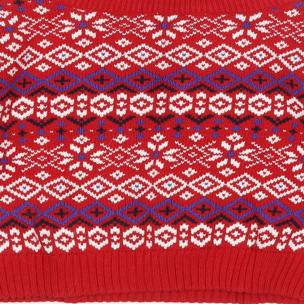 BDG Womens Multicoloured Argyle/Diamond  Pullover Jumper Size S  - Cropped