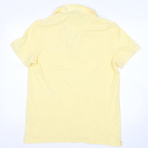 Lyle & Scott Mens Yellow    Polo Size XL