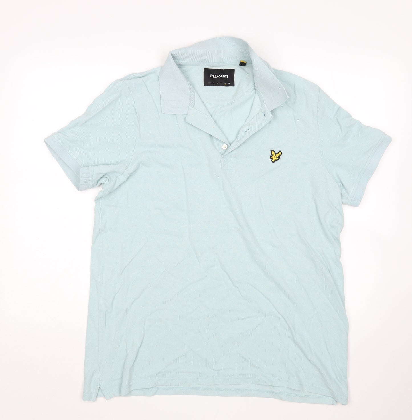 Lyle & Scott Mens Blue    Polo Size XL