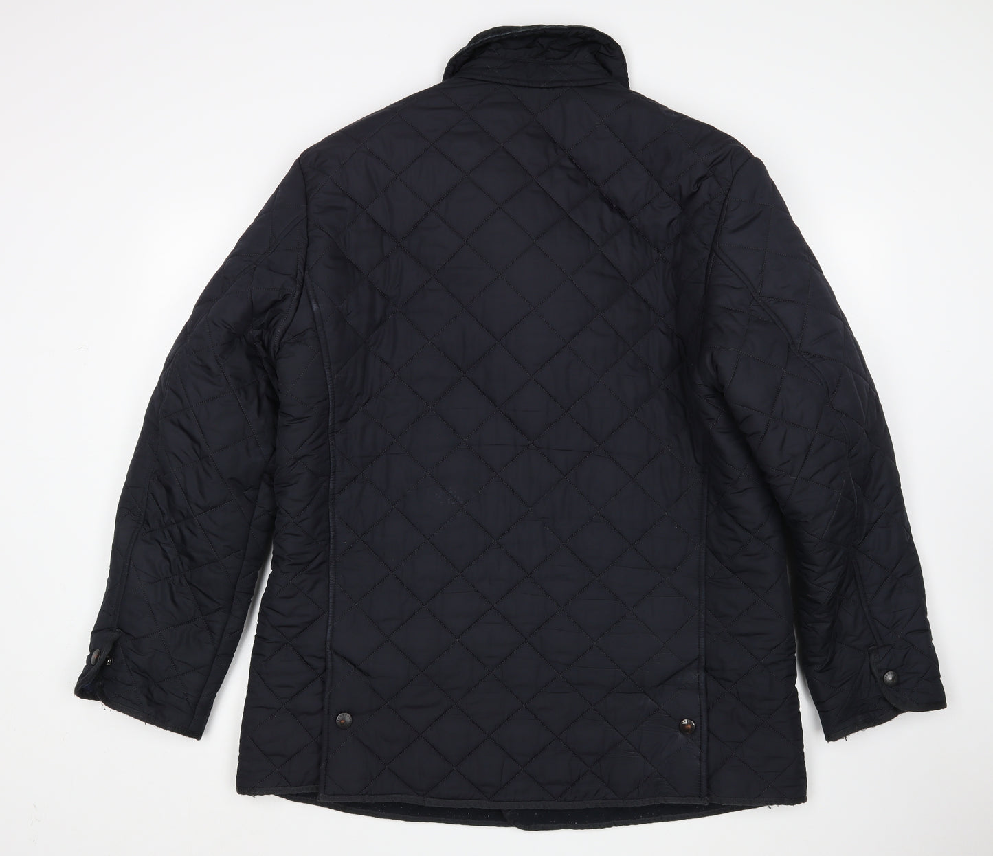 Barbour Mens Black   Quilted Coat Size L