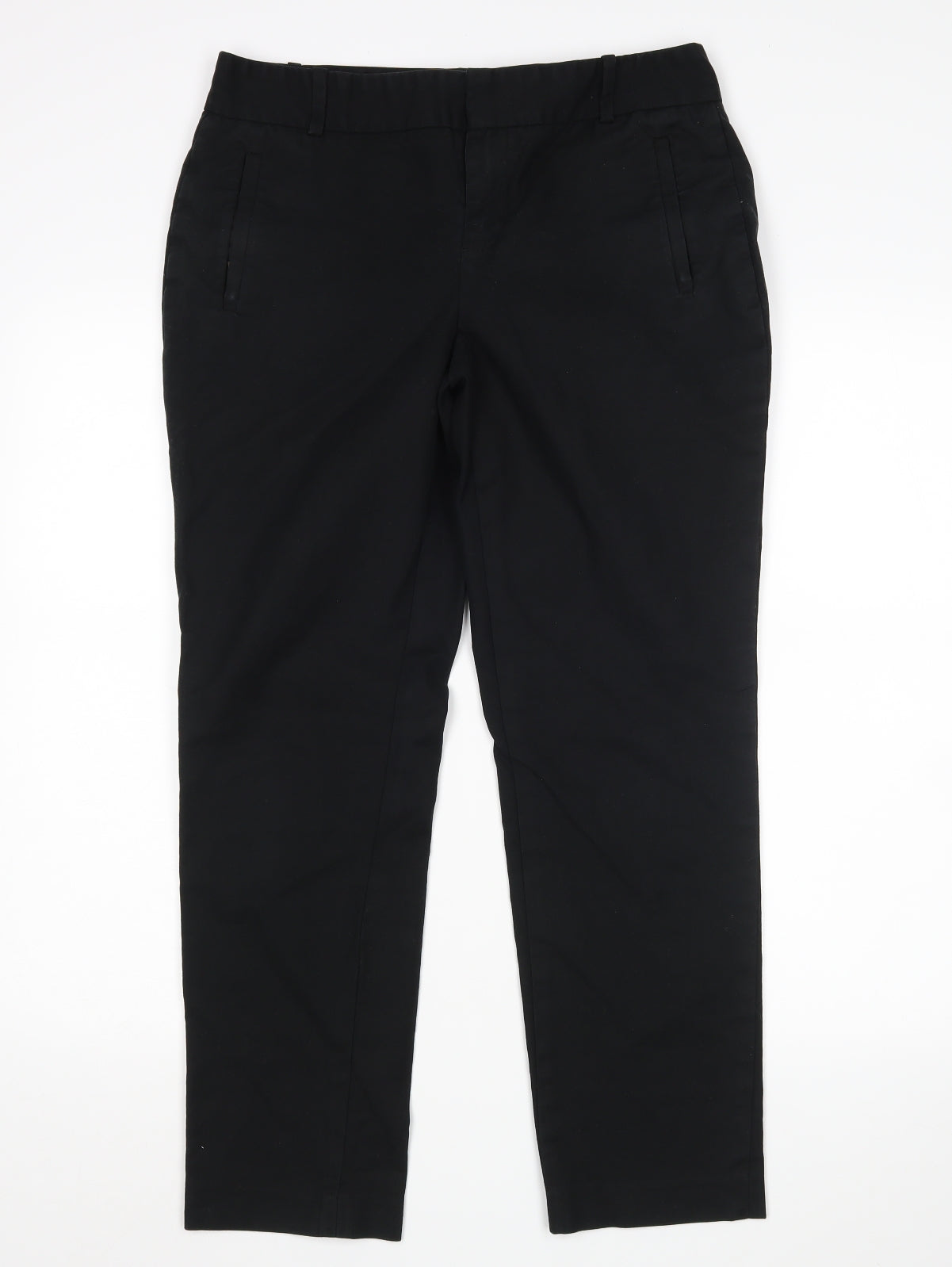 Calvin Klein Womens Black   Trousers  Size 8 L27 in