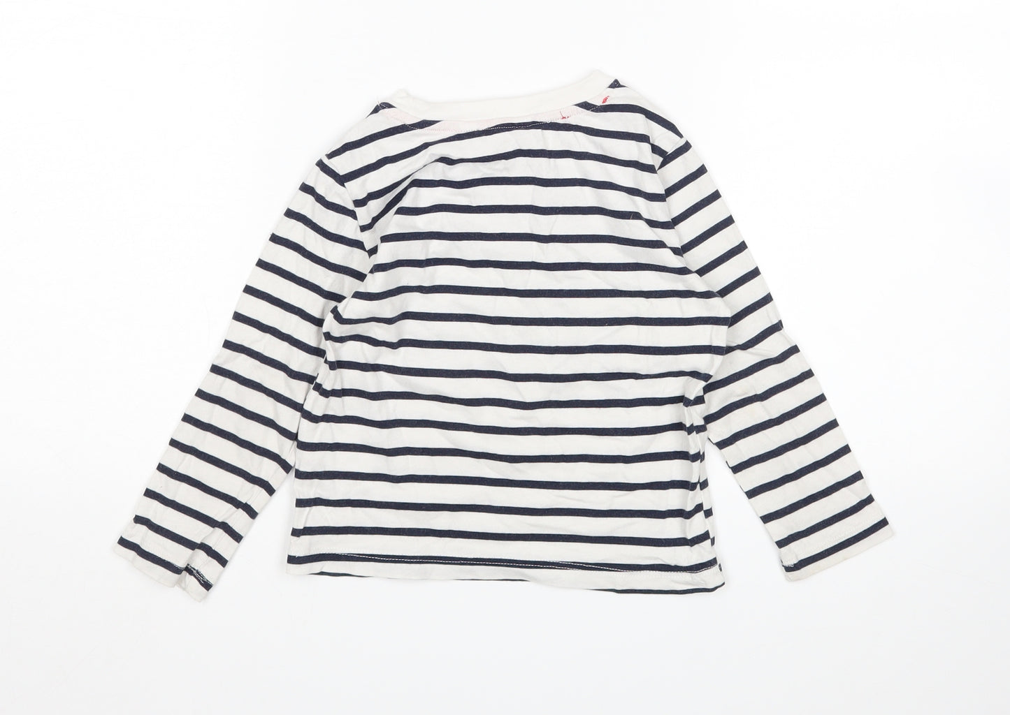 H&M Boys Multicoloured Striped  Basic T-Shirt Size 3-4 Years