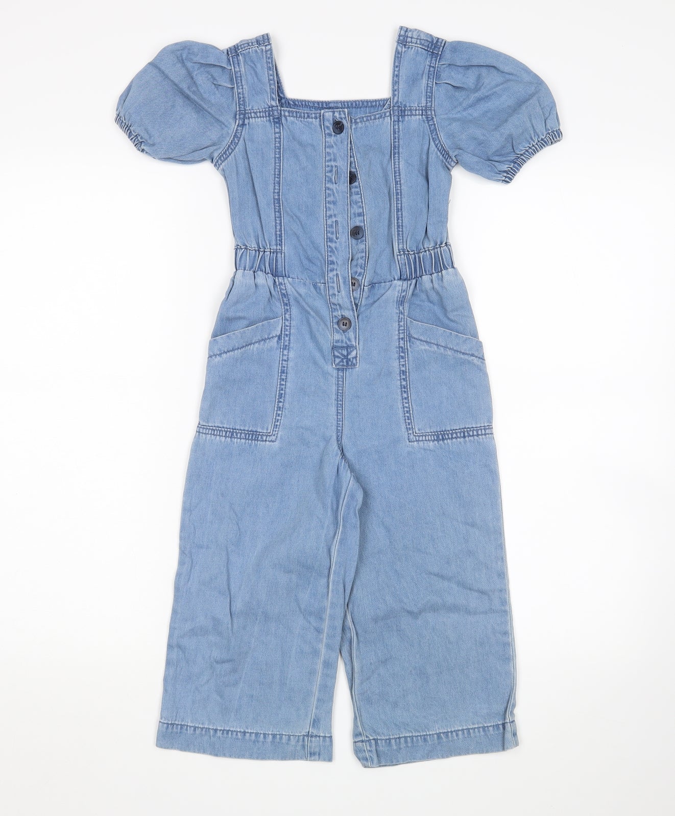 George Girls Blue   Jumpsuit One-Piece Size 5-6 Years