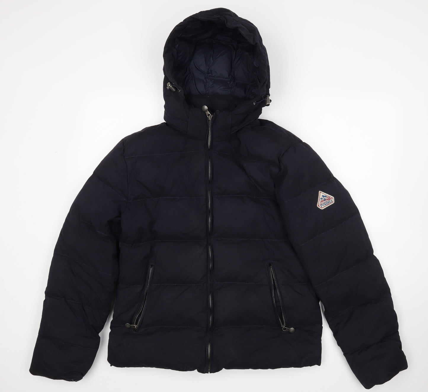 Pyrenex Mens Blue   Puffer Jacket Coat Size M
