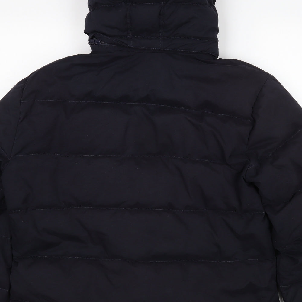 Pyrenex Mens Blue   Puffer Jacket Coat Size M