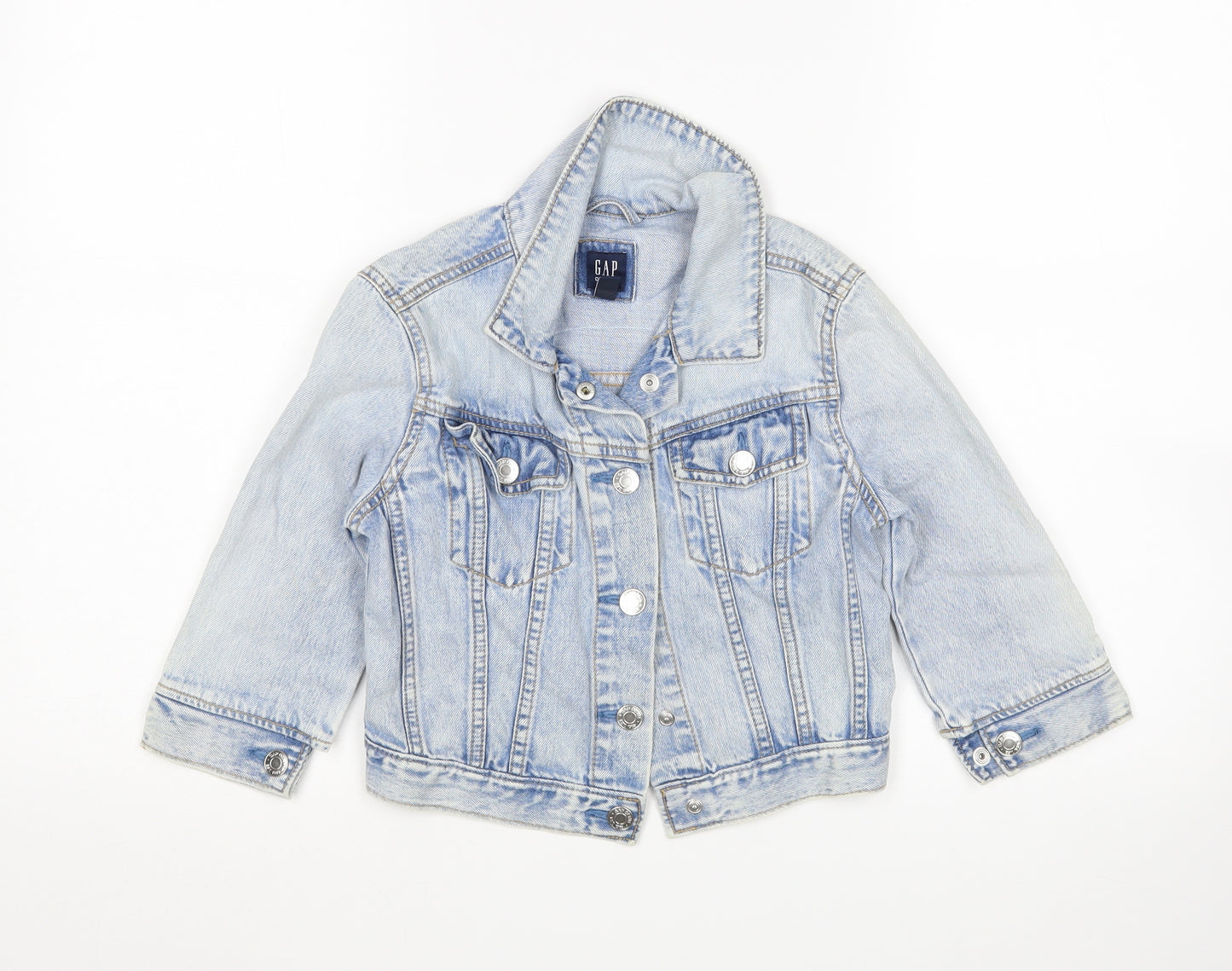 Gap Girls Blue   Jacket  Size 6-7 Years
