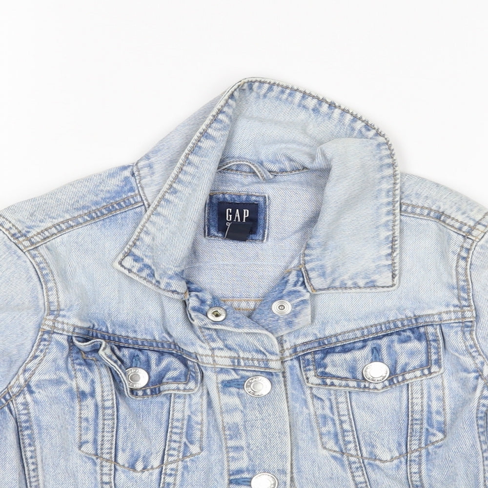 Gap Girls Blue   Jacket  Size 6-7 Years