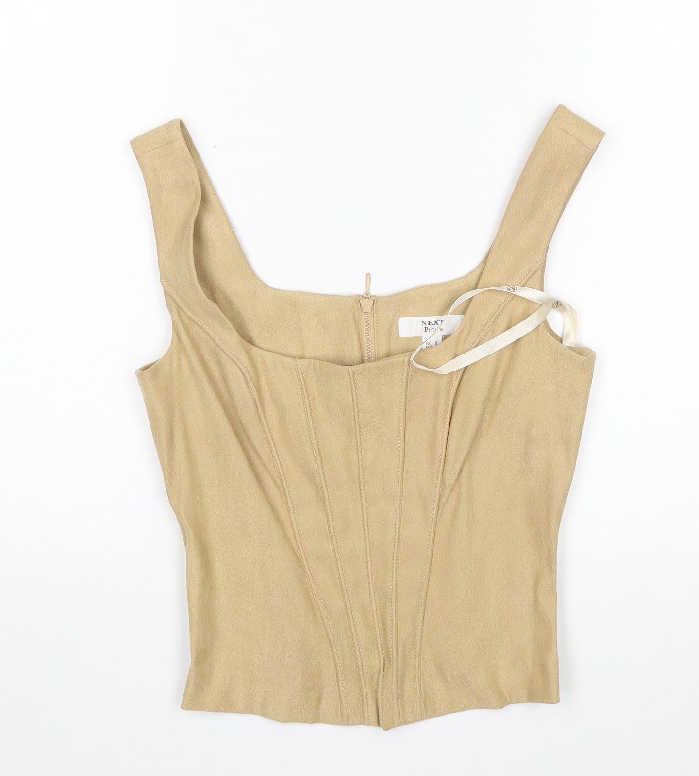 NEXT Womens Beige   Basic Tank Size 8