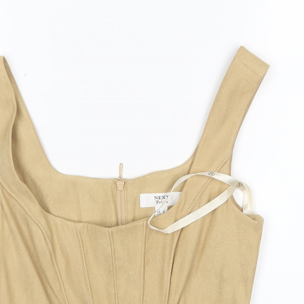 NEXT Womens Beige   Basic Tank Size 8