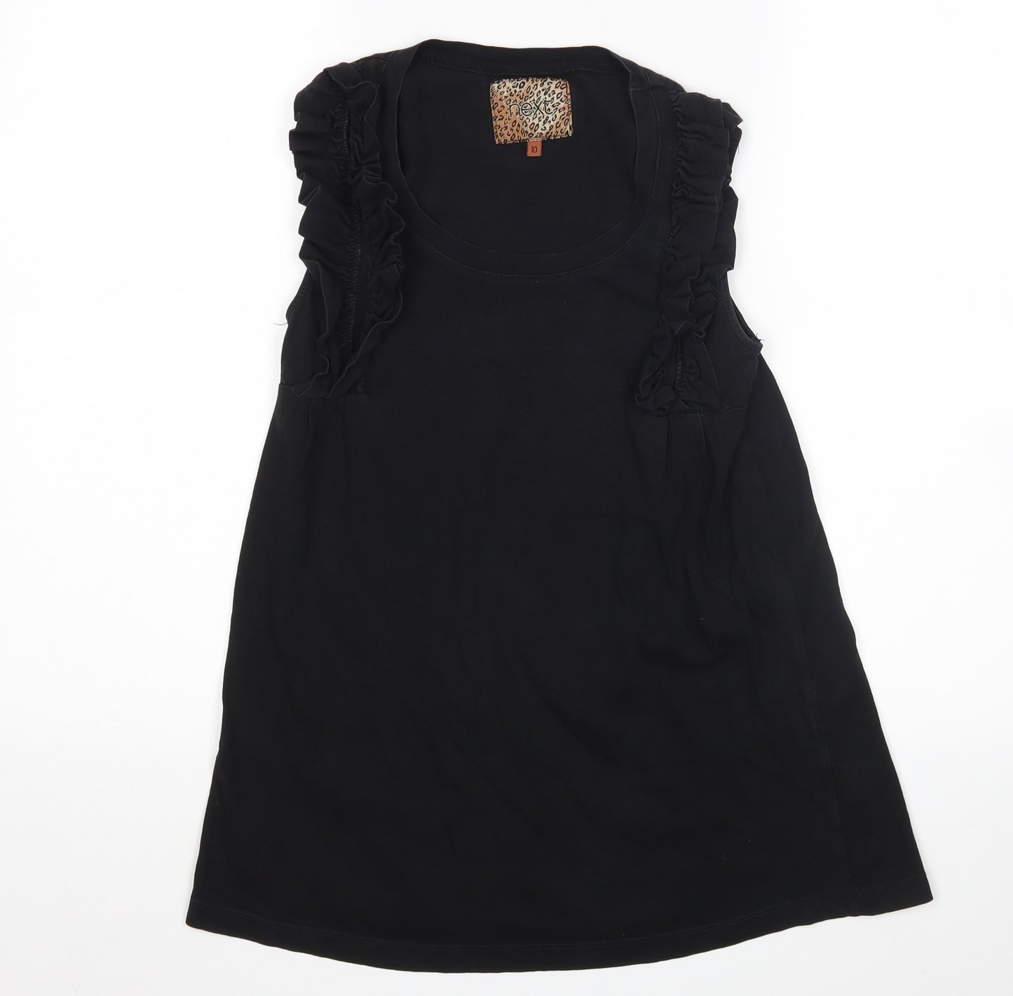NEXT Womens Black   Basic Tank Size 10