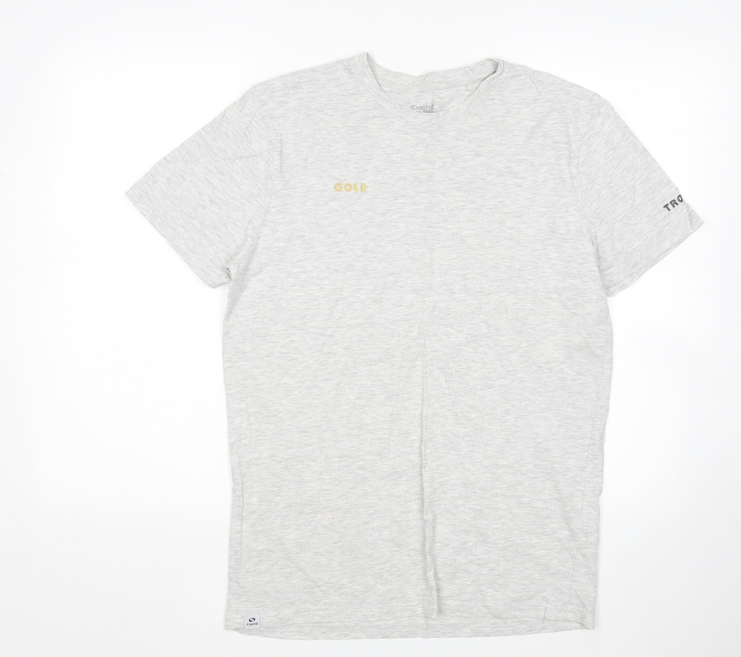 everhill Mens Grey    T-Shirt Size L